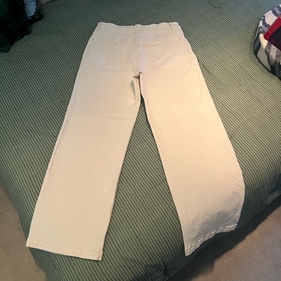 Madewell Perfect Vintage Wide Leg Jean White size 30 - Picture 2 of 8